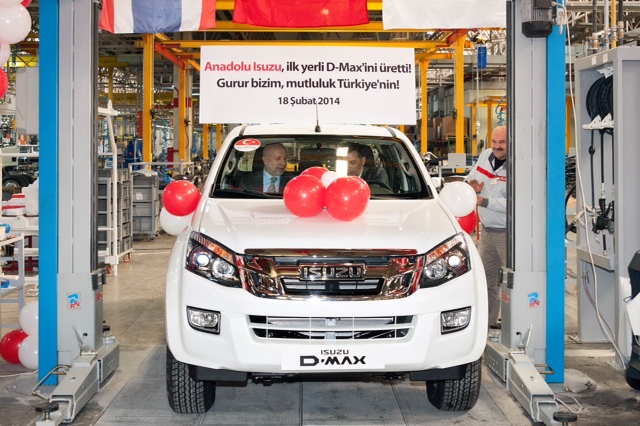 Isuzu D-Max Artık Yerli Üretimde