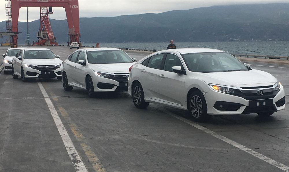 Yeni Honda CIVIC Sedan’ın ihracatı başladı