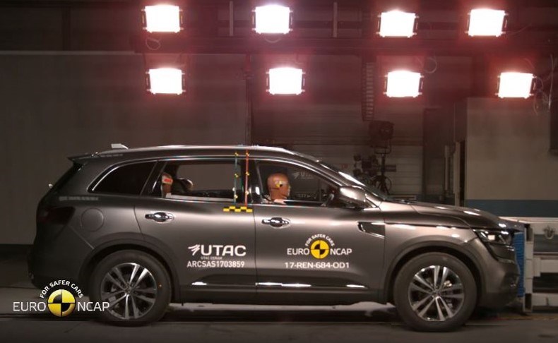 Yeni Renault KOLEOS’a Euro NCAP’ten beş yıldız