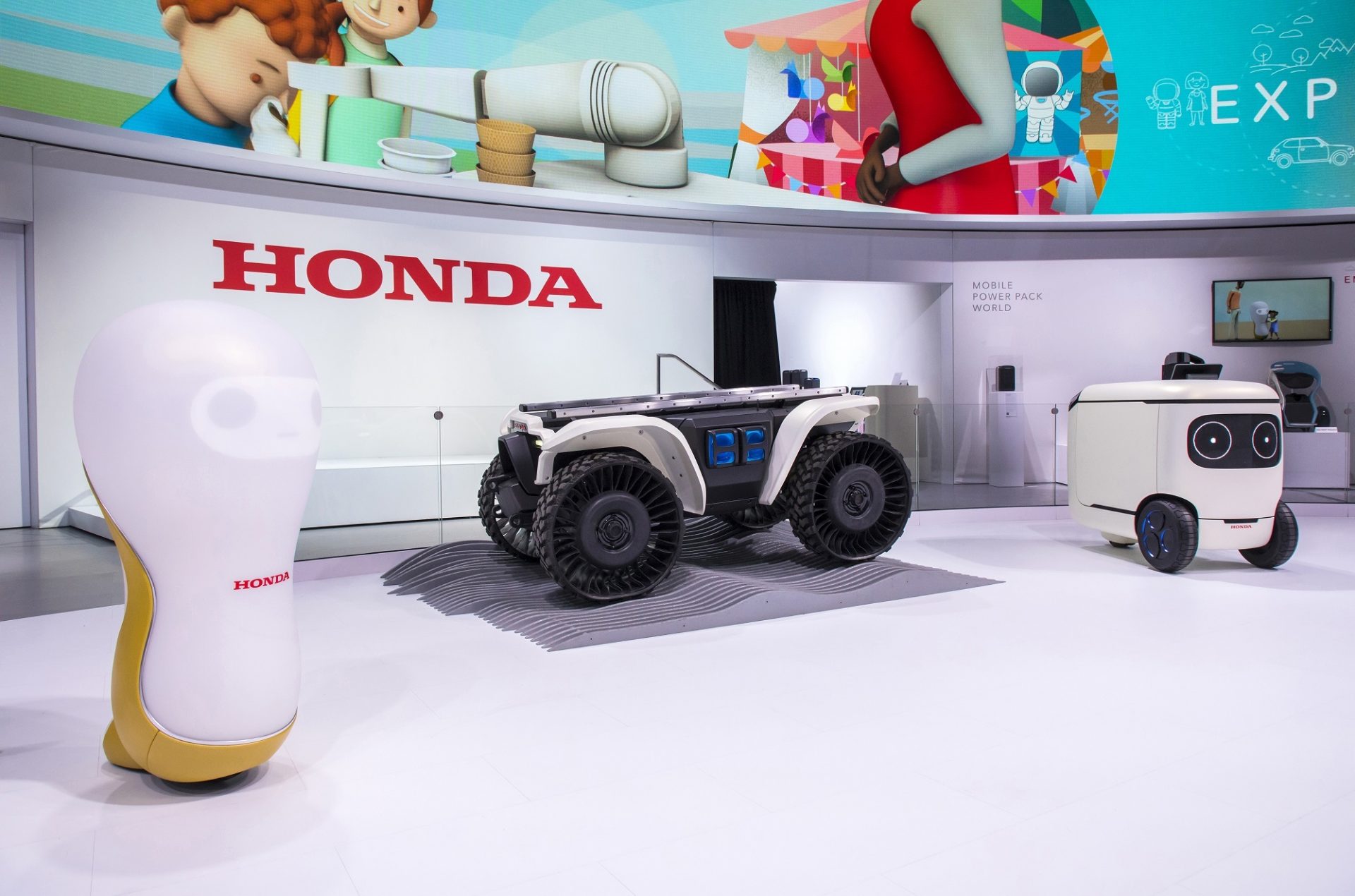 Honda CES 2018’de teknoloji şovu yaptı