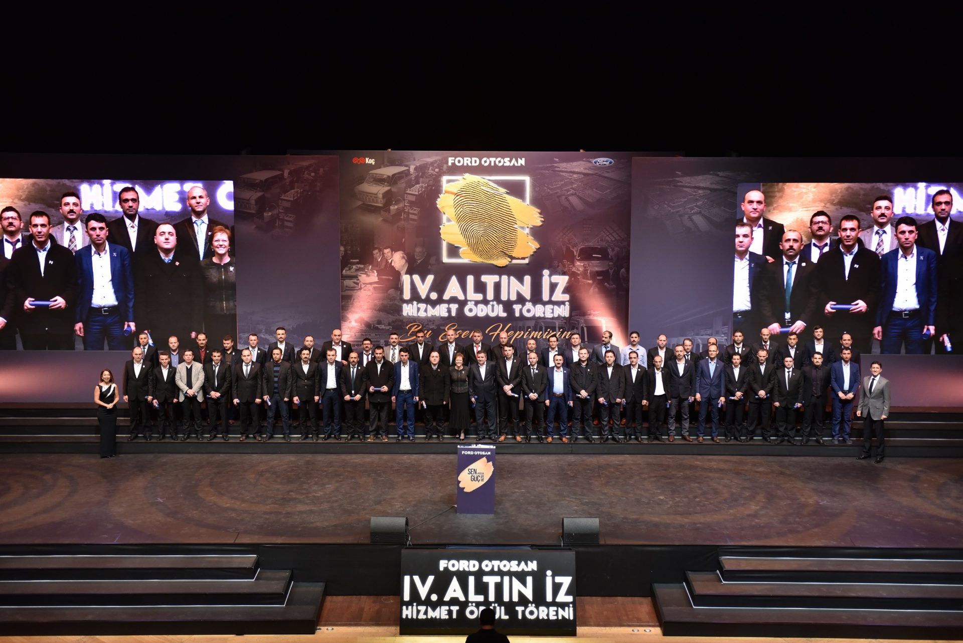 Ford Otosan’ın ‘Altın İz’ ödülleri görkemli bir törenle takdim edildi