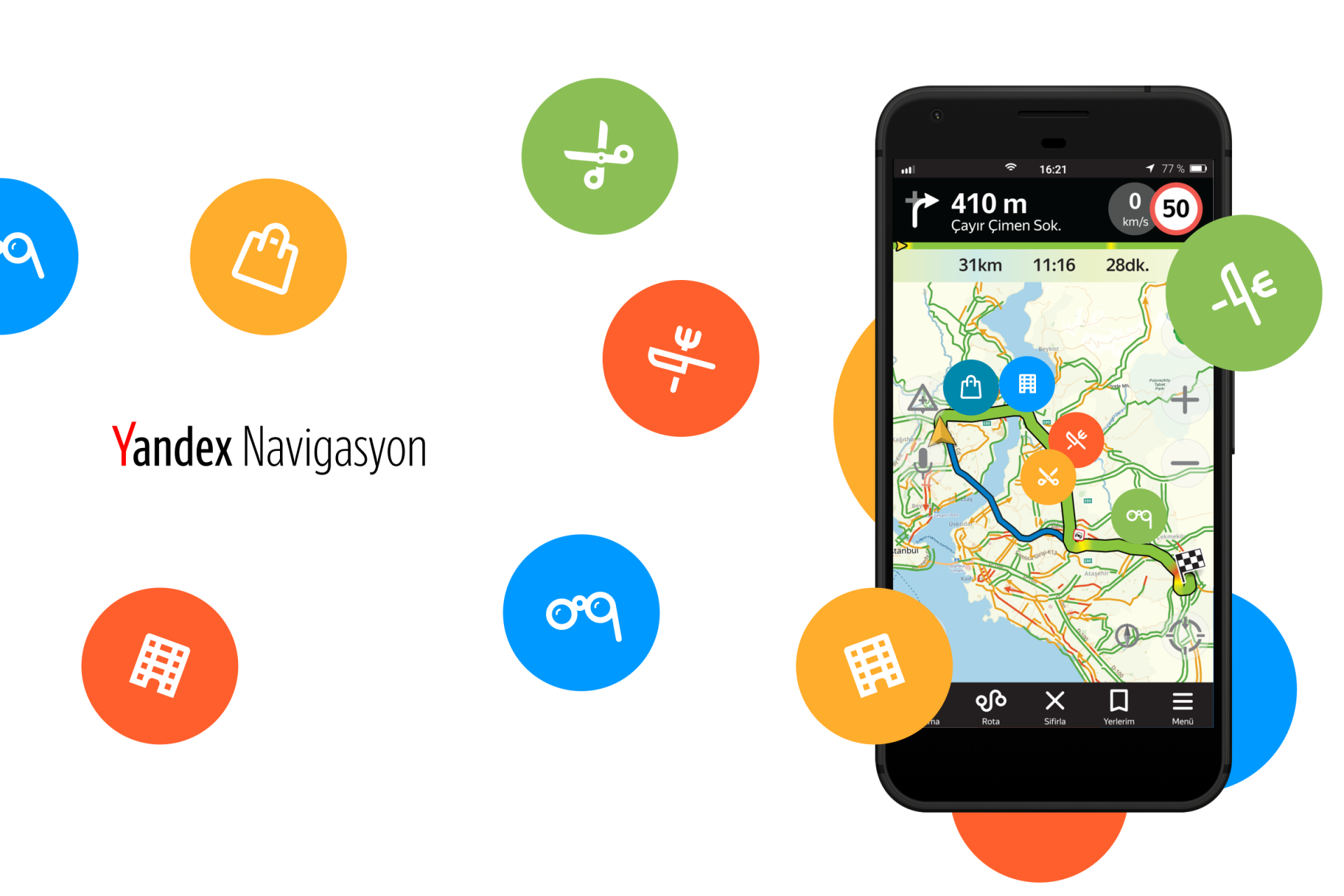 Yandex Navigasyon, Kurum Bilgilerinde Büyük Bir Güncelleme İçin Foursquare İle İş Birliği Yaptı