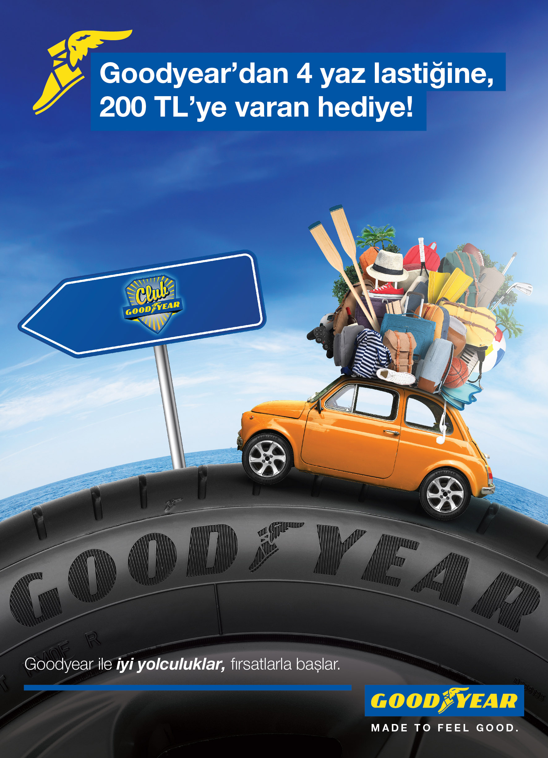 Goodyear’da yaz, fırsatlarla geliyor!