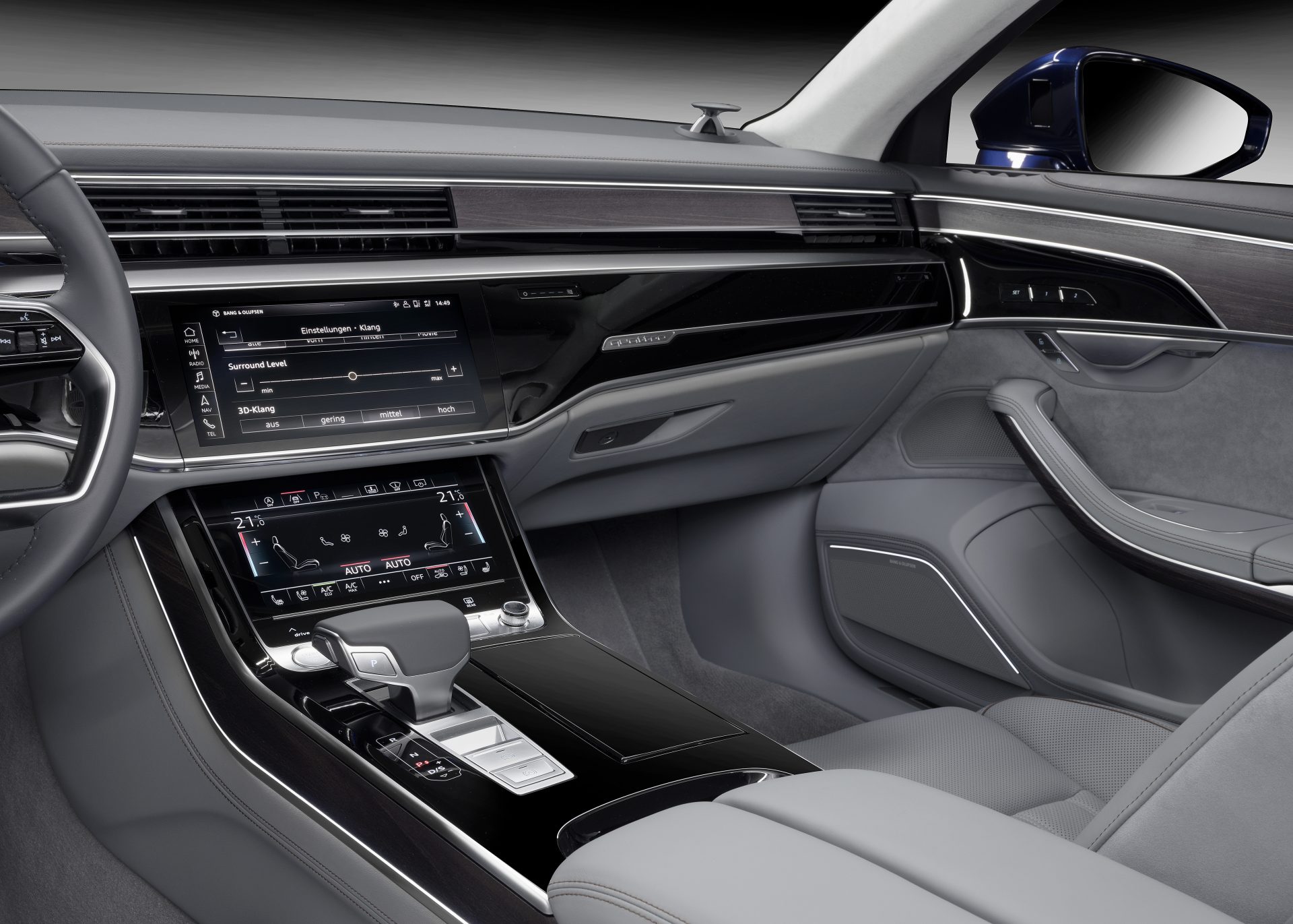 23 hoparlör ile kusursuz müzik keyfi Yeni Audi A8’de!