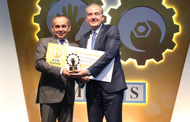 Tofaş Mess Altın Eldiven’de ödüle layık görüldü