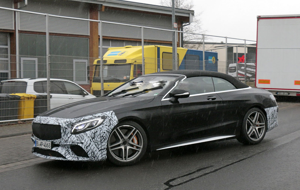MERCEDES-AMG S63 CABRIOLET MAKYAJLANIYOR MU?