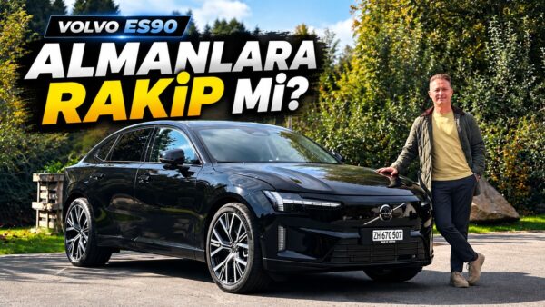 YENİ VOLVO ES90 İLK SÜRÜŞ VİDEOSU!