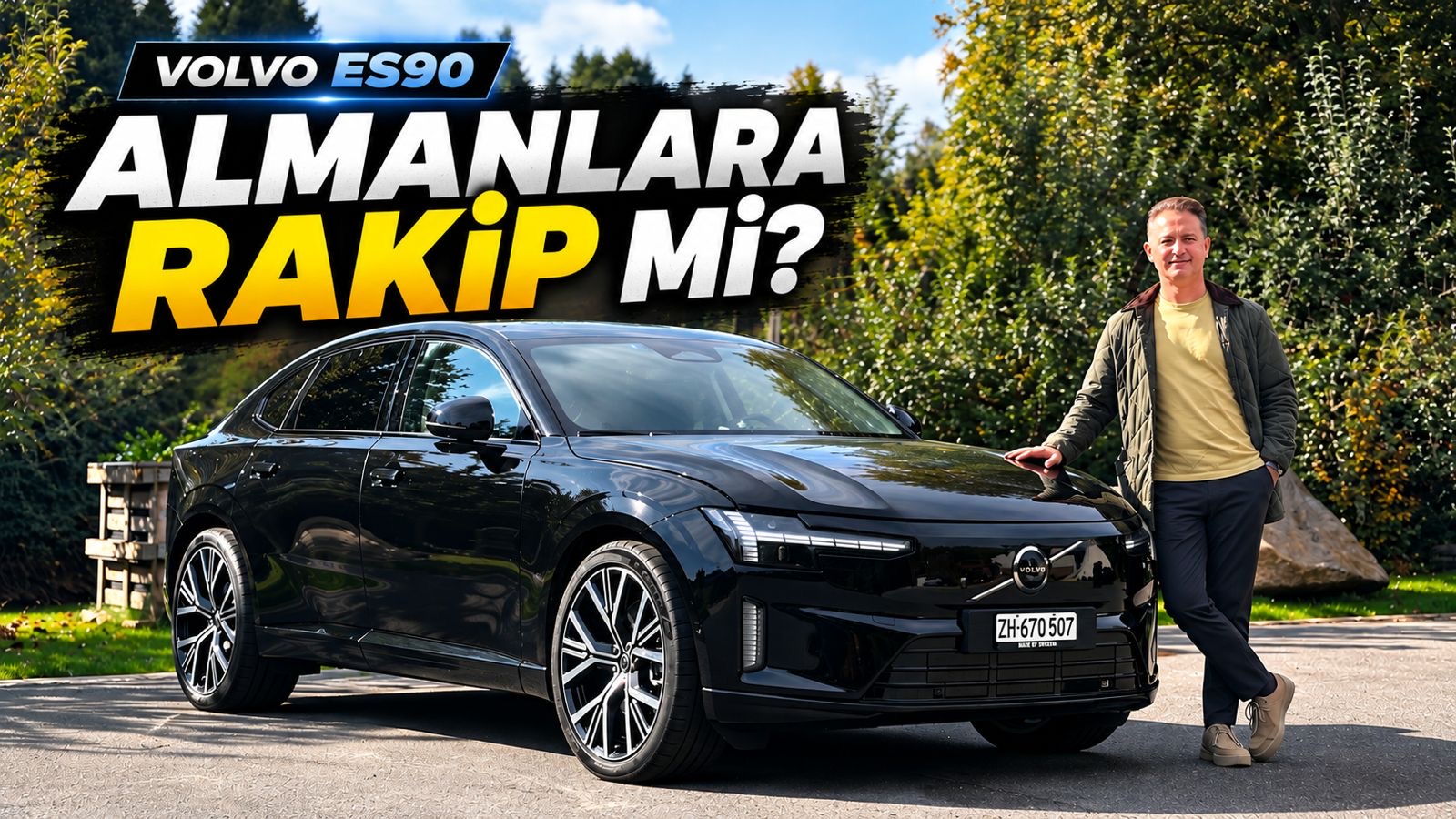 YENİ VOLVO ES90 İLK SÜRÜŞ VİDEOSU!