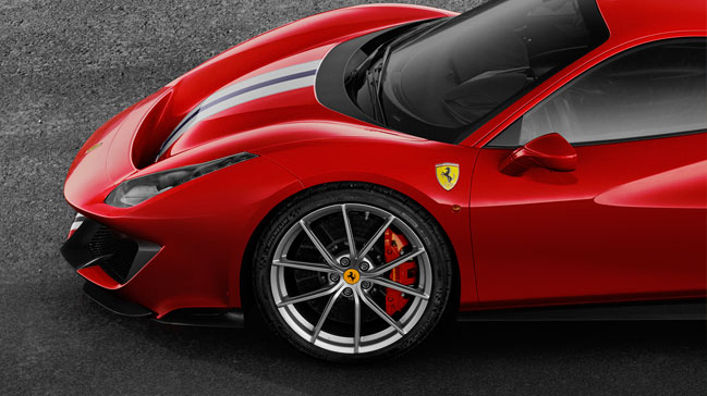 Yeni Ferrari 488 Pista’nın lastikleri Michelin’den