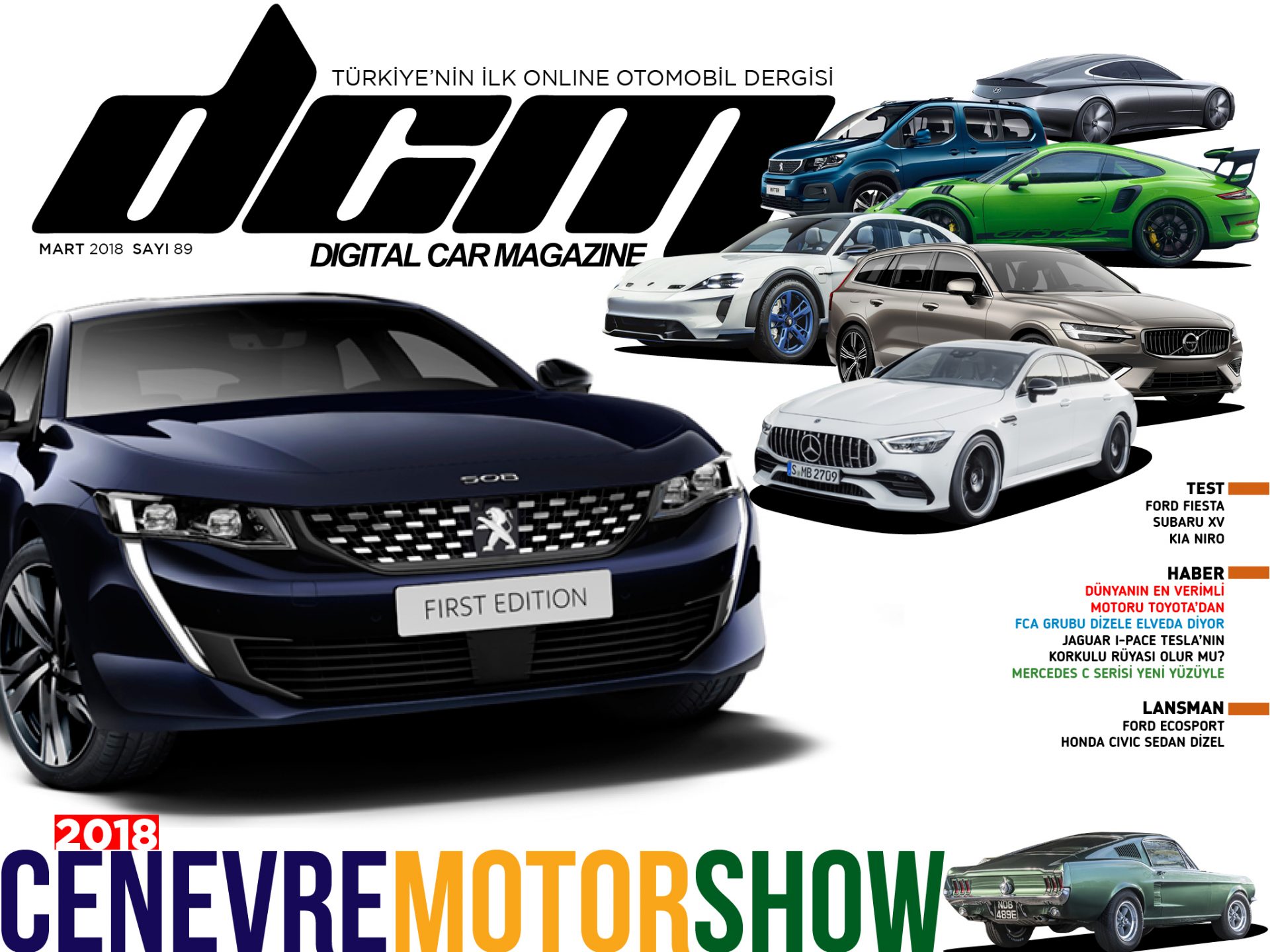 Digital Car Magazine Mart Sayısı Yayında