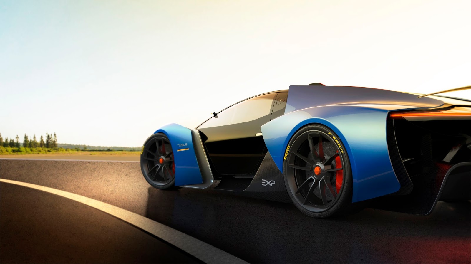 İSPANYOL TASARIMCI TESLA’YI HYPERCAR OLARAK HAYAL ETTİ