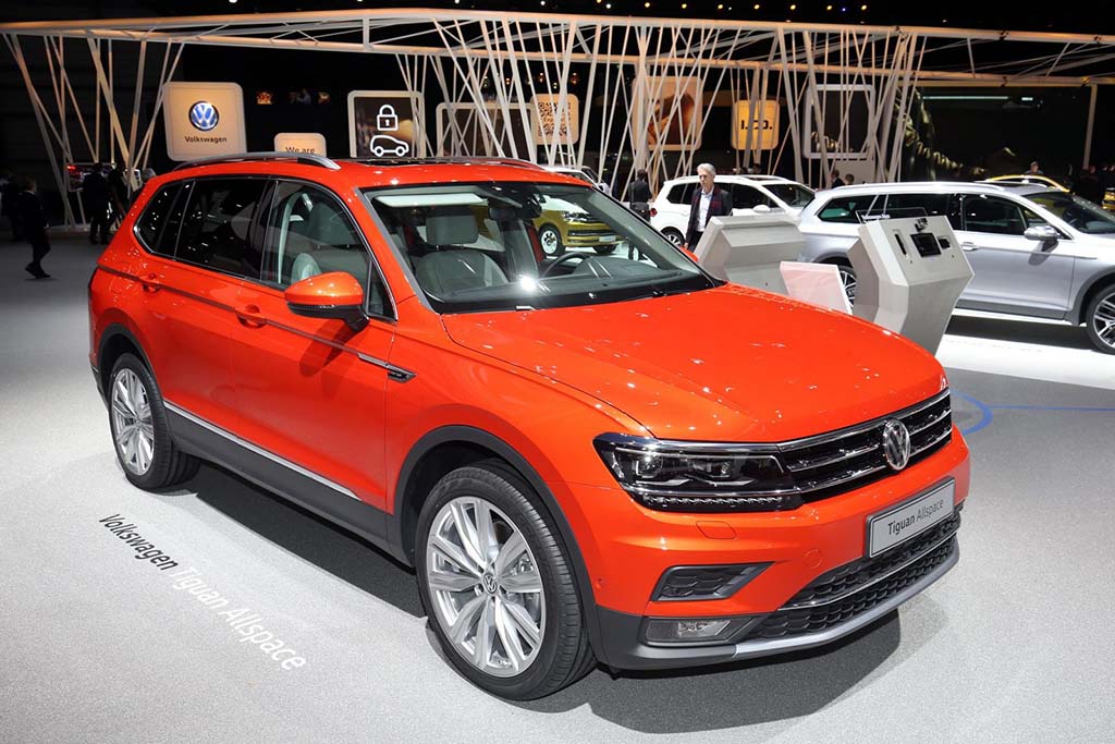 Volkswagen Tıguan Allspace 2017 Cenevre Fuarı’nda sahne aldı