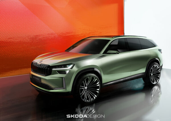 YENİ KODIAQ’IN ÇİZİMLERİ PAYLAŞILDI