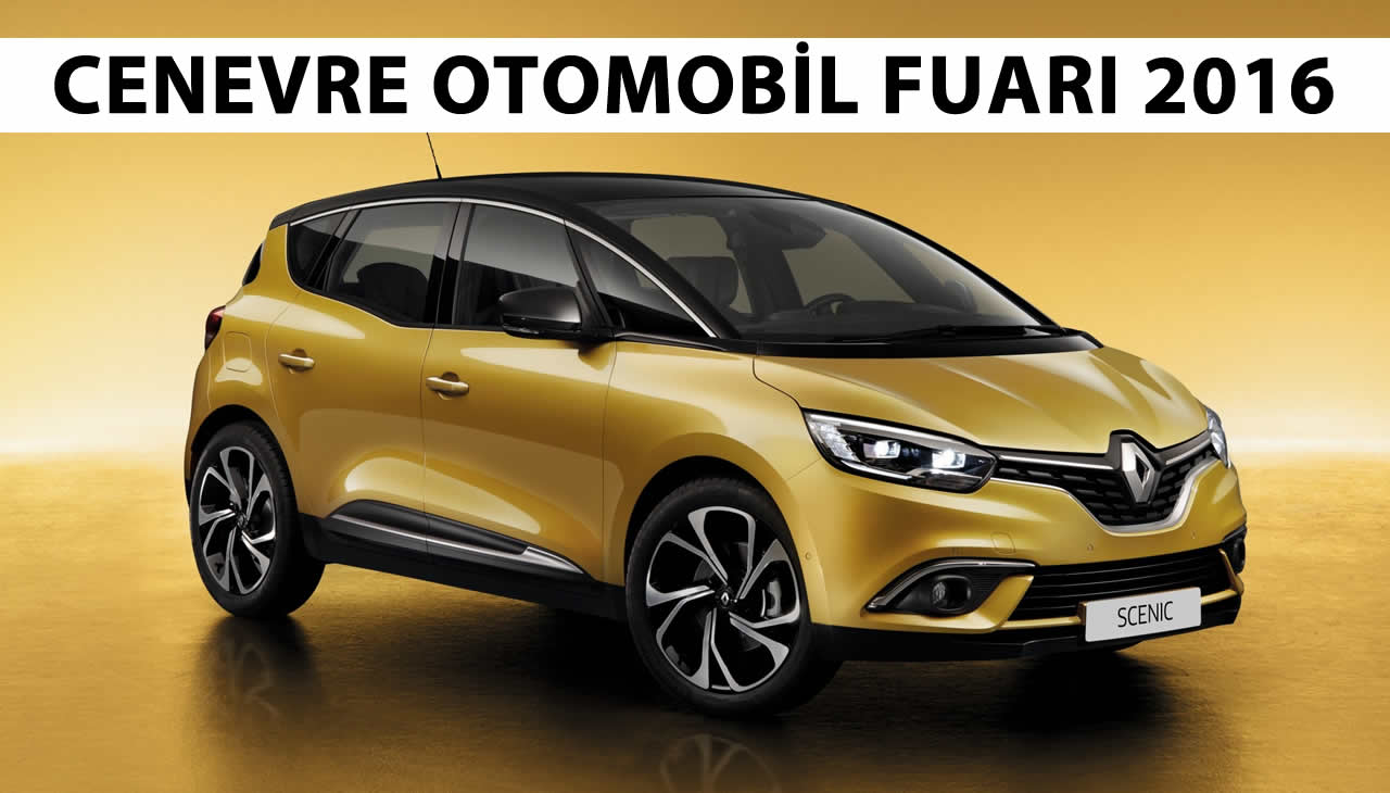 Cenevre Otomobil Fuarı 2016: Yeni Renault Scenıc (English subtitled)