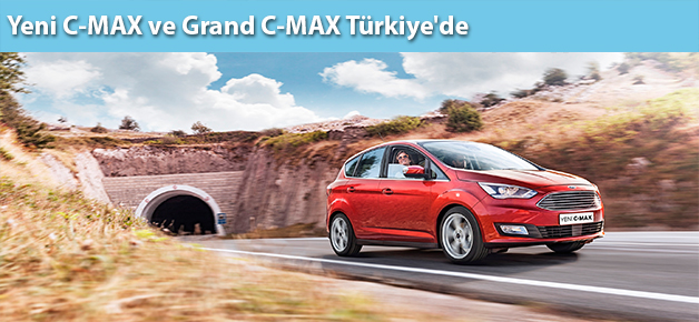 Yeni C-MAX ve Grand C-MAX Türkiye’de