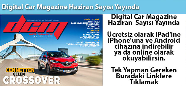 Digital Car Magazine Haziran Sayısı Yayında