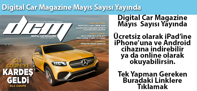Digital Car Magazine Mayıs Sayısı Yayında