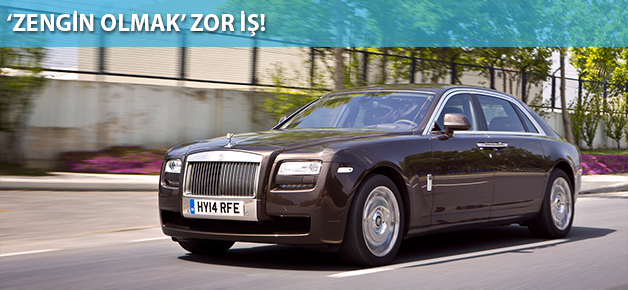 ‘ZENGİN OLMAK’ ZOR İŞ!; Rolls Royce Ghost Extended Whellbase