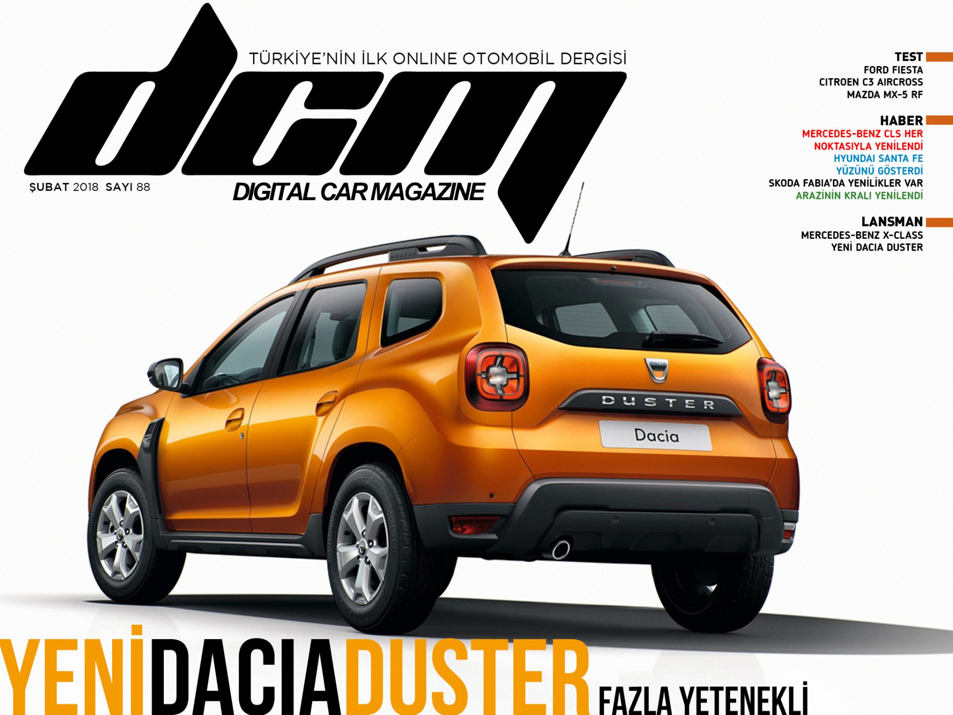 Digital Car Magazine Şunbat sayısı yayında!